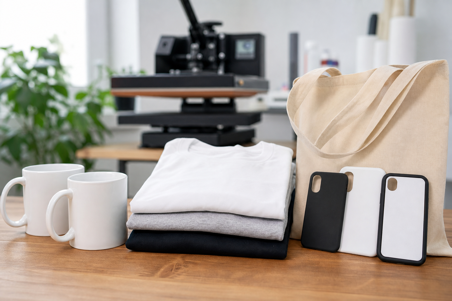 Mugs, textile, tote bags et packaging personnalisés