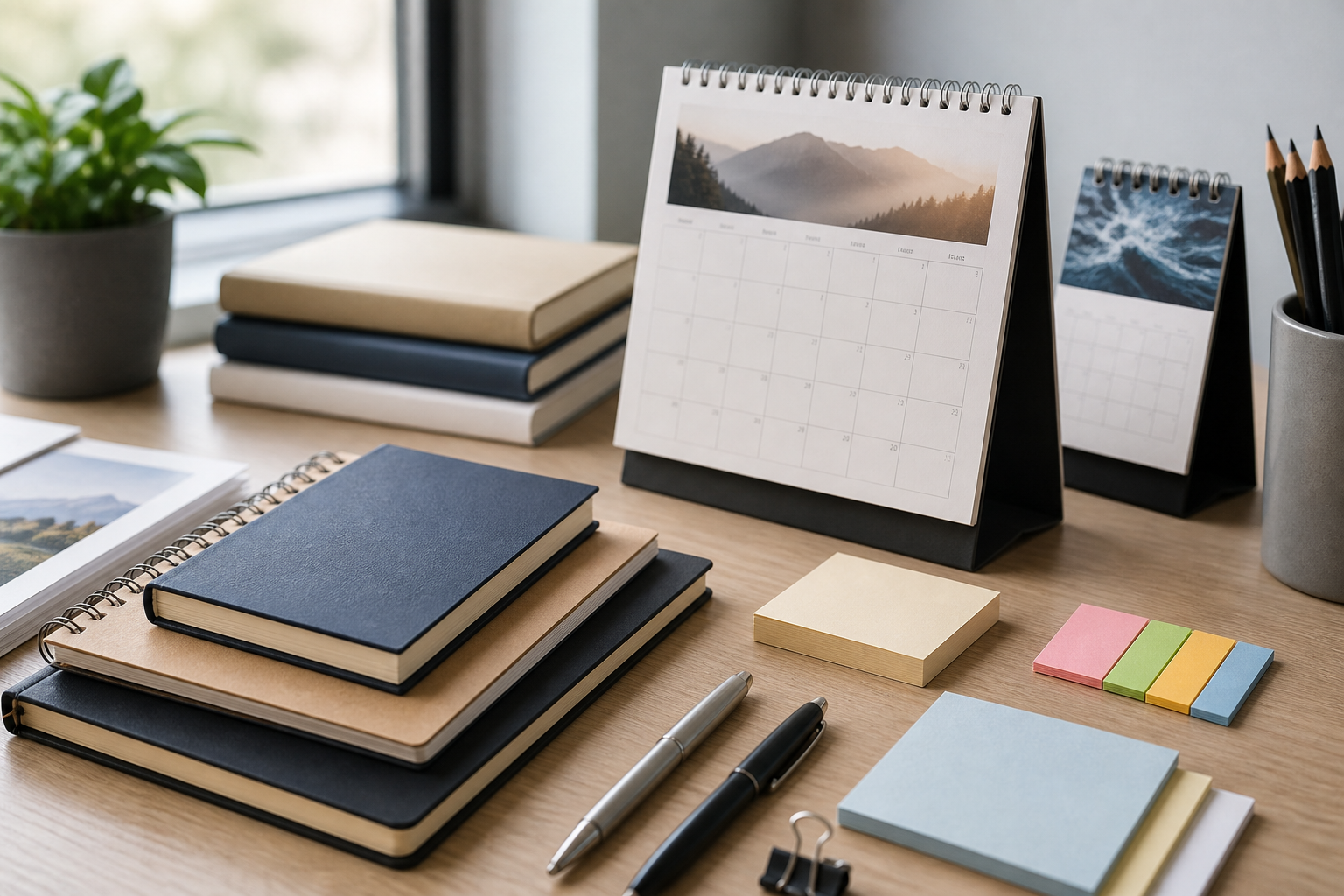 Calendriers, carnets et bloc-notes personnalisés