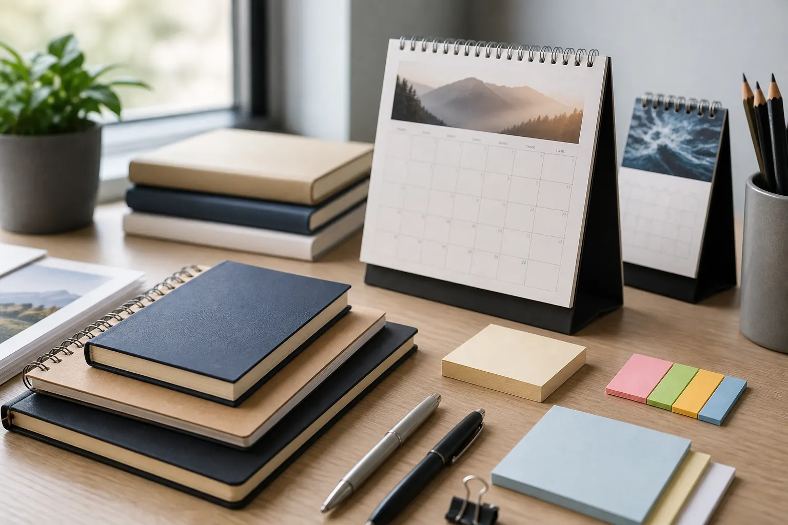 Calendriers, carnets et bloc-notes personnalisés